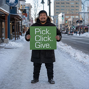 Pick. Click. Give. Anchorage Gospel Rescue Mission, More Than a Meal - A Life Made New, sober shelter, hot meals, safe shelter